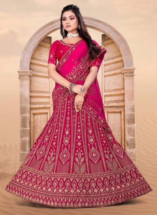 Wholesale Embroidery Lehenga Stock for Fashion Retailers | Ajmera Fashion  in Surat